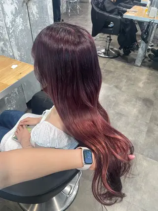 カラー 🥀艶髪/垢抜け/ 暖色ヘア Yuu🥀のヘアスタイル