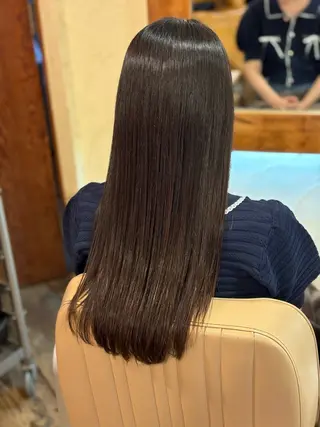 ロング 柘植 雅大のヘアスタイル