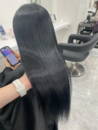 ロング 🪞韓国🤍大人っぽ 艶髪🤍FRUITSのヘアスタイル