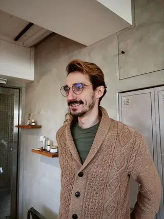 ショート メンズ 大人メンズショート/ ナチュラルヘア/福田のヘアスタイル