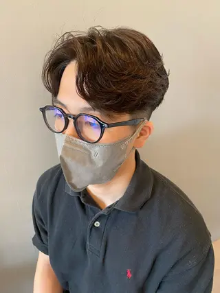 ショート パーマ メンズ Dxxxx III所属・女性目線の大人 メンズ*Ayakaのヘアスタイル