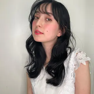 ロング レイヤーカット／韓国 🤎きのした いちかのヘアスタイル