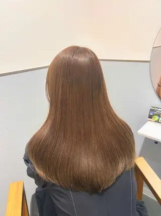 ロング カラー SHIKI押上 ハラサワアヤカのヘアスタイル