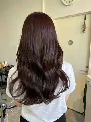 ロング カラー 🌈re-room EIKI🇰🇷のヘアスタイル