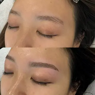 アイブロウ Hémireve Shirokane所属・トロイアルケ🩵 美眉EMIの眉毛・アイブロウイメージ