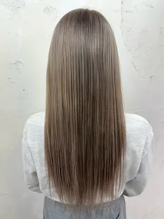 ロング カラー ベルグロー アルファのヘアスタイル