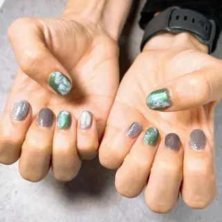 ネイル 🦋Kiyomi. 🦋のネイルデザイン