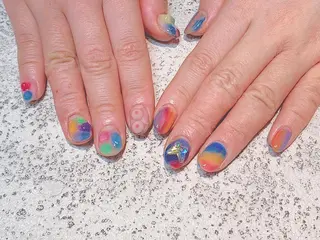 ネイル LUKE所属・もとまつ さちこのネイルデザイン