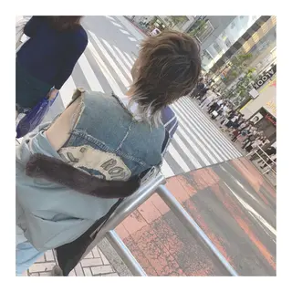 ショート カラー メンズ ange☞ soutaのヘアスタイル