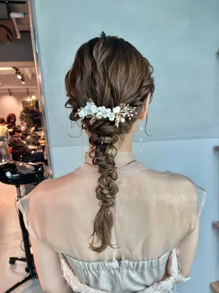 ヘアアレンジ charm《銀座》 ヘアセット/縮毛矯正のヘアスタイル