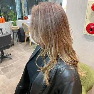 ロング カラー XENA表参道 MIKUのヘアスタイル