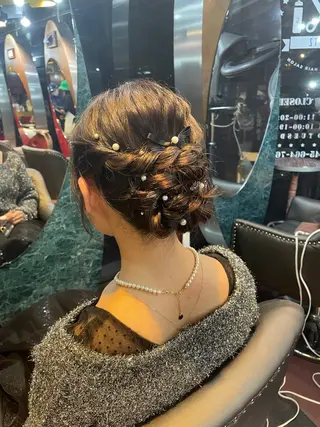 ヘアアレンジ 👑派手髪/カット 👑ANRYのヘアスタイル
