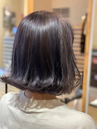 ミディアム カラー 関口 友行のヘアスタイル