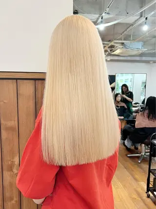 ロング 森﨑 雅のヘアスタイル