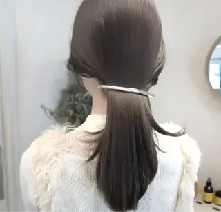 ロング カラー 透明感艶カラー/美髪 ayaka🦢❤︎のヘアスタイル