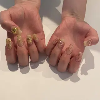 ネイル ゆびのさき所属・shiho /Petillantのネイルデザイン