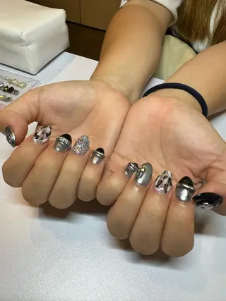 ネイル 濱岡 咲のネイルデザイン