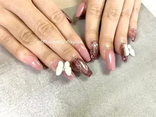 ロング ネイル extranails ／lemellaのネイルデザイン