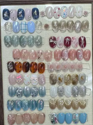 ネイル ビルドアップ ビューティー リリのネイルデザイン