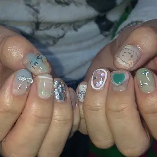 ネイル kana/モード ・グランジ໒꒱のネイルデザイン