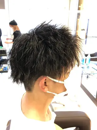パーマ メンズ アグヘアーシータ所属・🤩メンズカット/ パーマ山本🤩のヘアスタイル