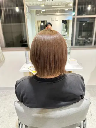 ショート カラー 馬渕 拓海のヘアスタイル