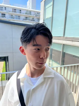 ショート パーマ メンズ Tycann(タイカーン)所属・今泉 友希のヘアスタイル