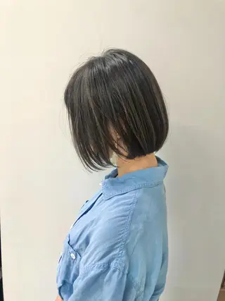 ショート カラー 似合わせ専門美容師 なかじまのヘアスタイル