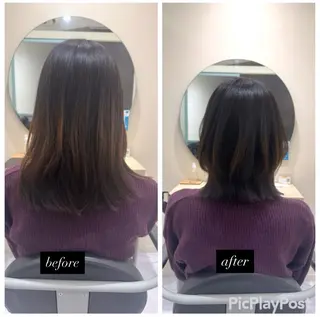 ミディアム 丹野 圭太のヘアスタイル