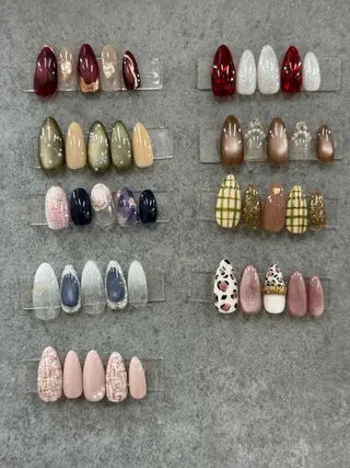 ネイル Agate miku🎀‧₊のネイルデザイン