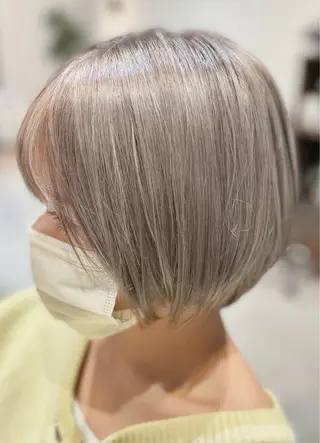 ショート カラー 野村 俊太のヘアスタイル