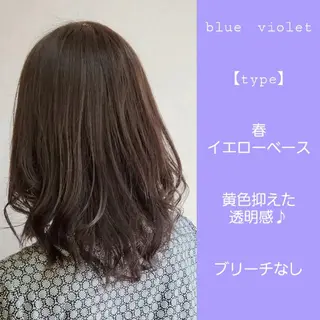 ミディアム カラー 常世田 ゆうきのヘアスタイル