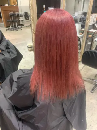 セミロング 大内 志穂のヘアスタイル