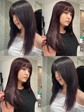 ロング カラー 【カラー支持率No. 1】リノ🪐のヘアスタイル