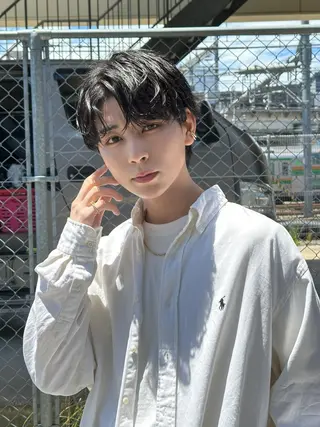 ショート パーマ メンズ ユウ🪄 パーマ指名No1のヘアスタイル