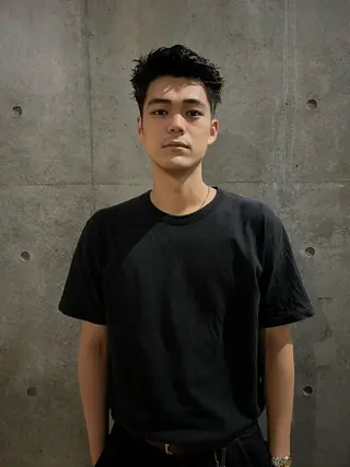 ショート メンズ メンズスタイリスト リュウジのヘアスタイル