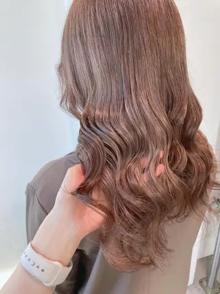 カラー 🪞韓国🤍大人っぽ 艶髪🤍FRUITSのヘアスタイル