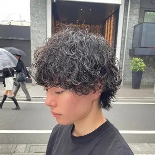 パーマ メンズ men's salon Gaudi三宮店所属・men's特化 値段以上の仕上がりにのヘアスタイル