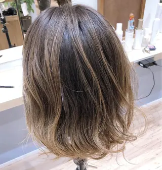 セミロング カラー 【店長】大根 亮太のヘアスタイル