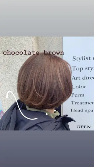 ショート カラー ヘアアレンジ yuka .のヘアスタイル