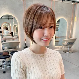 ショート enn to yuu所属・髪質改善&大人ボブ ♡KURENAのヘアスタイル