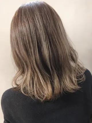 ミディアム カラー LA KING GINZA TOKYO所属・🧡ショートの達人 🧡SHOのヘアスタイル