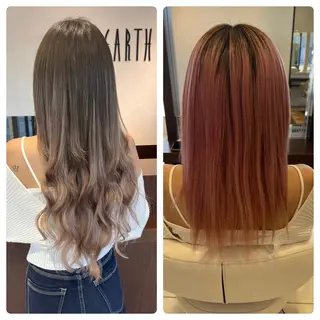 ロング EARTH長岡 🌼渡辺まい🌼のヘアスタイル