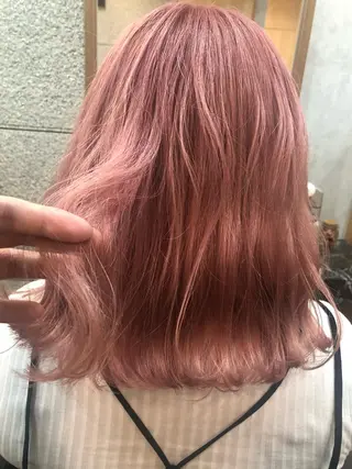 ミディアム カラー olino 【オリノ】西田辺のヘアスタイル