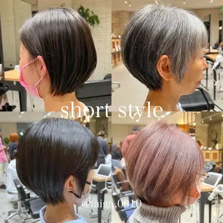 ショート レディースヘア💫 加藤たいが🐯のヘアスタイル