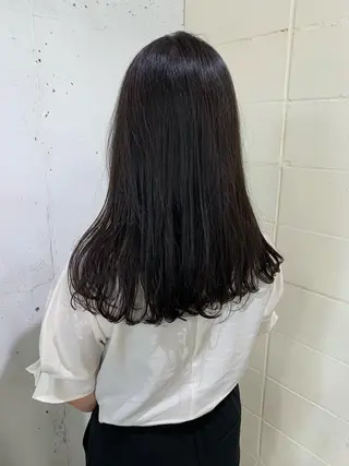 セミロング パーマ 千葉駅徒歩1分✂︎ 宮内のヘアスタイル