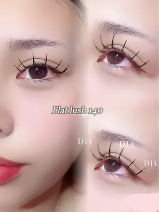 マツエク・マツパ Milo by king 樟葉店所属・福家 愛莉のマツエク・マツパデザイン