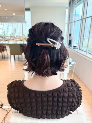 ヘアアレンジ yuki/表参道/ ゆるふわアレンジ𐙚のヘアスタイル