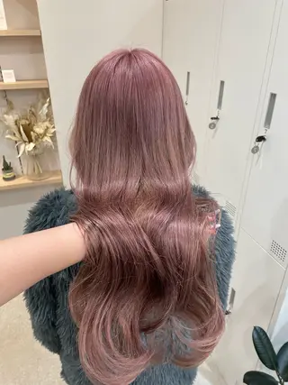 ロング カラー REINA ISHIDOのヘアスタイル