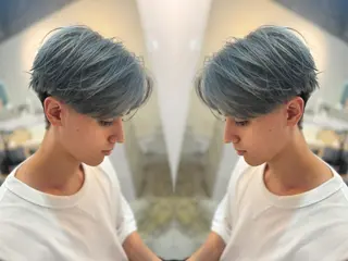 カラー メンズ 立川サラスト/ ku-ta🎟のヘアスタイル